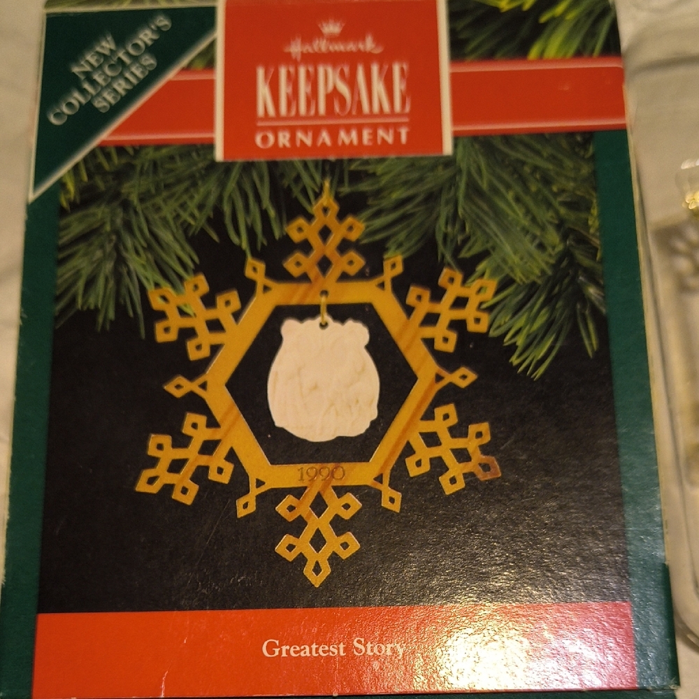 1990 Hallmark Keepsake Ornament ✨ Vintage ✨NIP✨